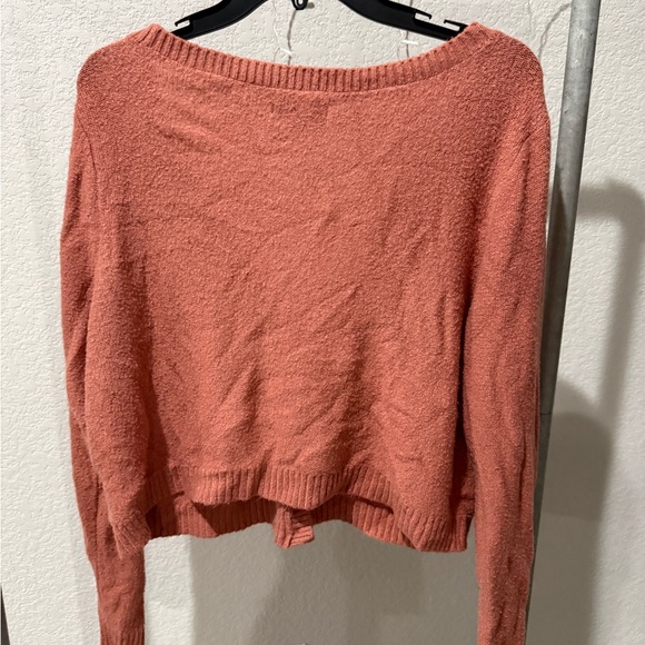 American Eagle Women's Terracotta Cardigan - Picture 3 of 3